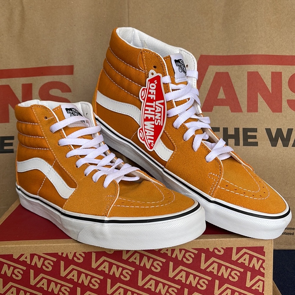 Vans Sk8-HI Desert Sun/True White Mens - Picture 6 of 16